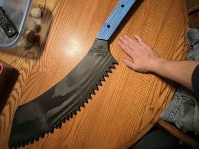 Grim Dark-ish Medical Bone Saw