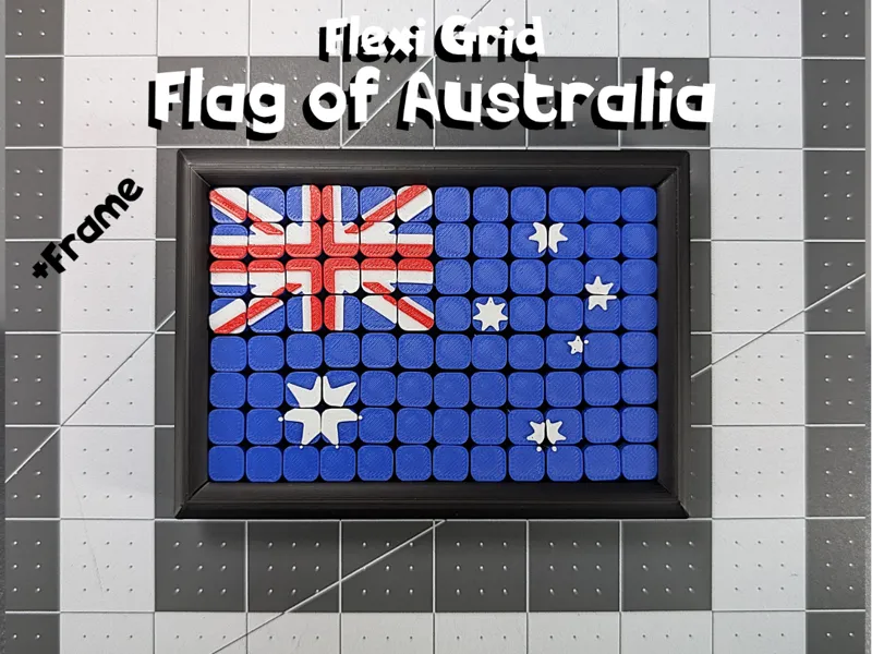 Flexi Grid Flag: Australia
