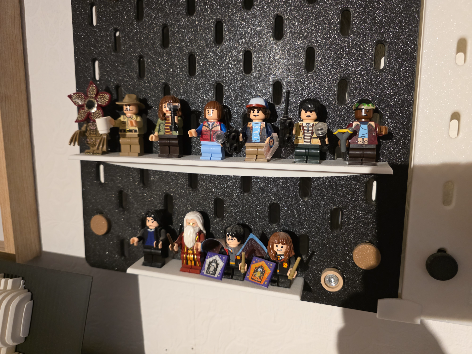 IKEA SKADIS Brick Figure Shelf/Stand