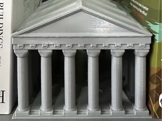 Small Greek Temple BookNook