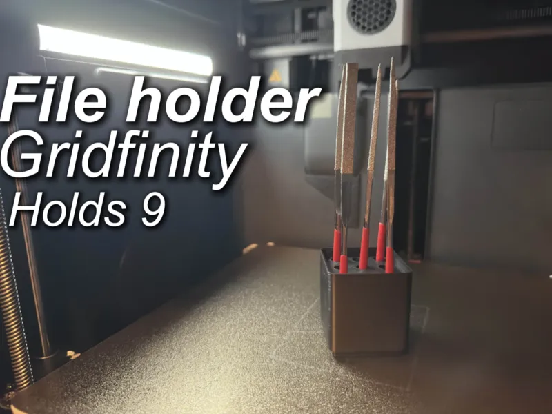 Gridfinity file holder