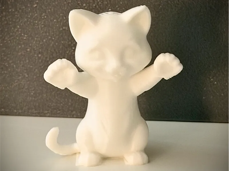 Pawing Kitty – Cute Standing Cat Figurine