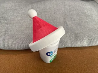 papered-christmas-hat