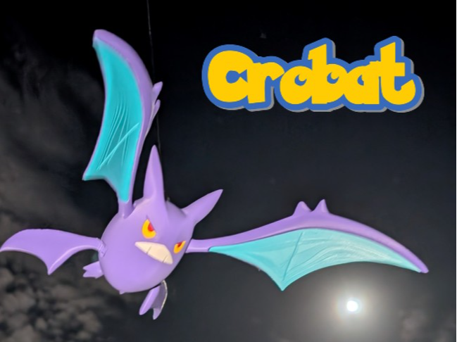 Mechanical Flapping Crobat (No AMS!) 3D model