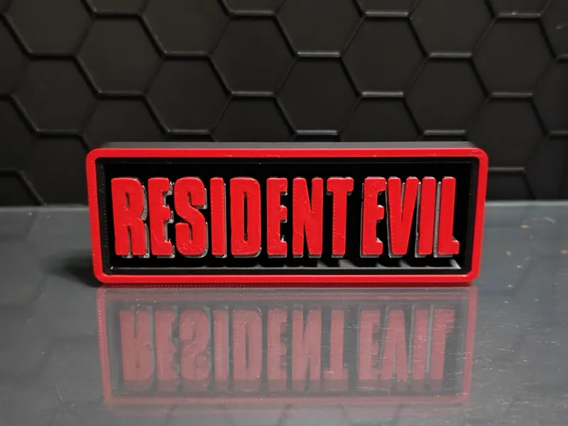Resident Evil - Gamer Decorative Sign