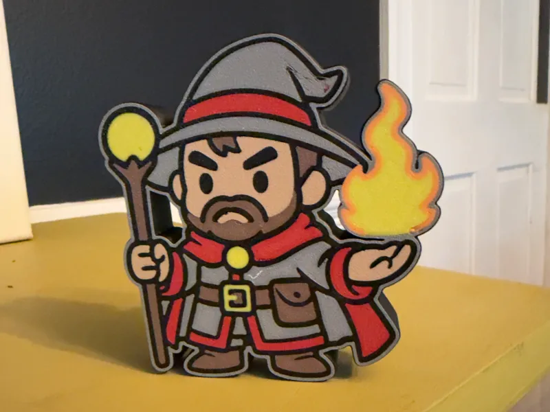 Dungeon Pal - Human Wizard