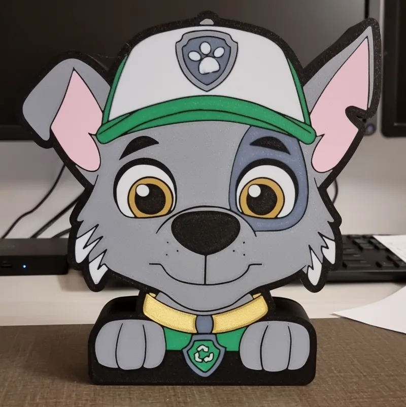 Rocky - paw patrol lightbox