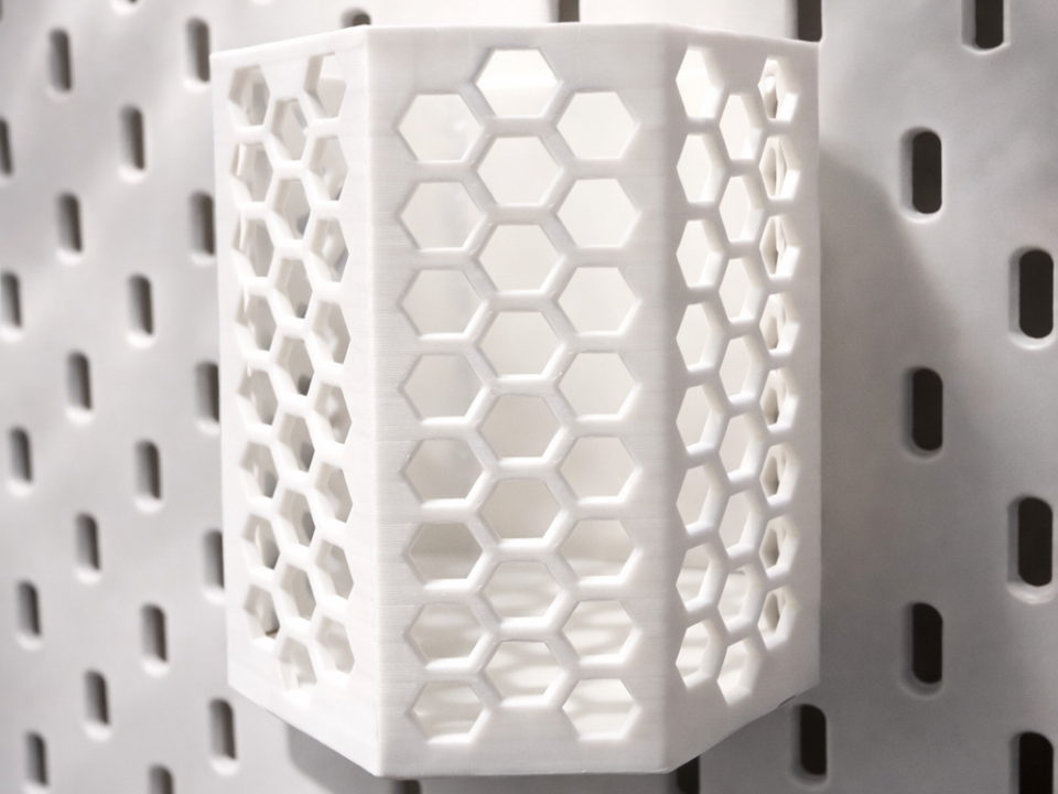 IKEA SKADIS holder/organizer - honeycomb