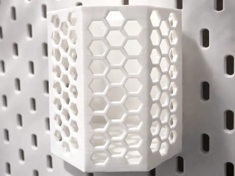 IKEA SKADIS holder/organizer - honeycomb