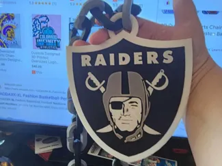 Jumbo Oakland/LV Raiders Chain + Links
