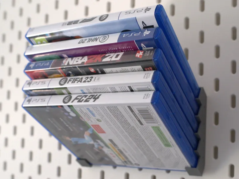 PS5 Games Holder for Ikea Skadis