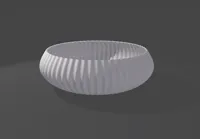 Coupelle à snacks design spirale — photo 4