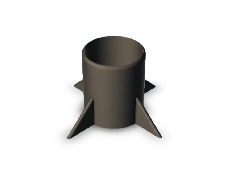 Rocket Pencil Holder