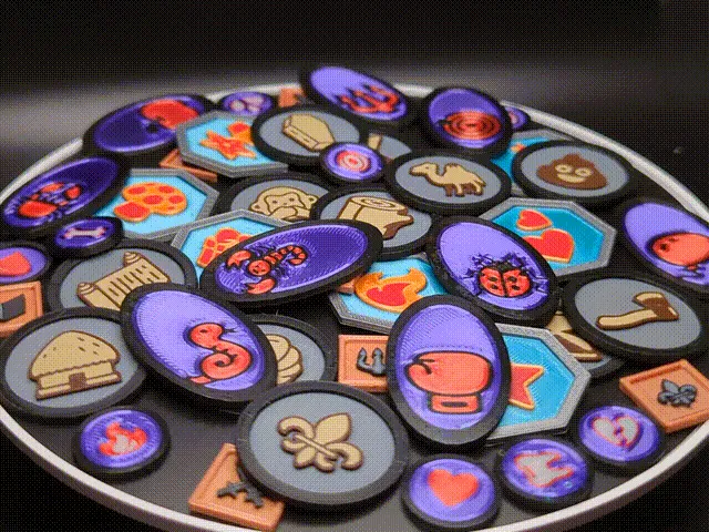 Emoji Token Maker - Free 3D Print Model - MakerWorld