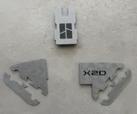 X2D : 0.2mm layer, 2 walls, 50% infill