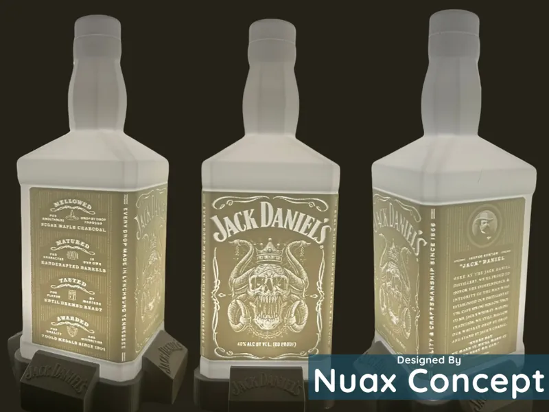 Litho - Jack Daniels - The Skull