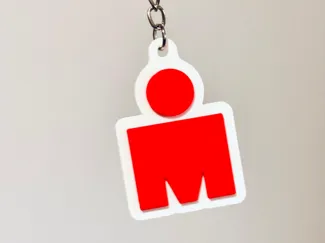 Ironman Keychain – Triathlon Symbol