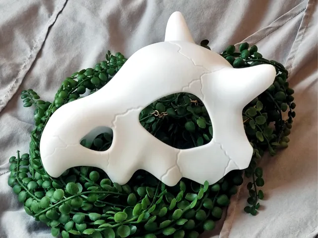 Pokemon Cubone Skull Mask for Cosplay or Decor