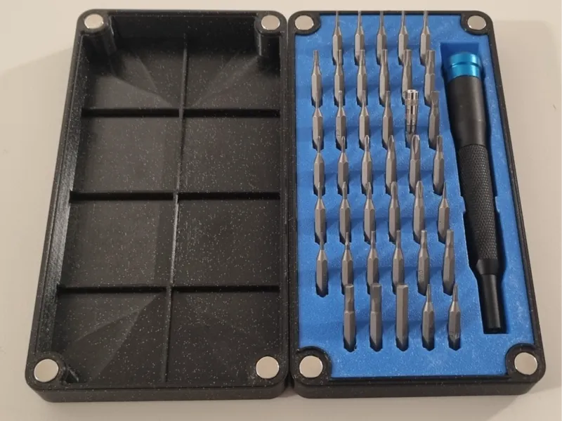 Precision Screwdriver bit holder case LTT, iFixit
