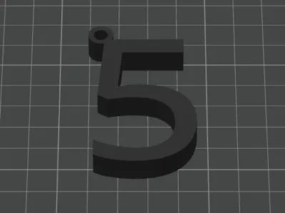 Keychain number five