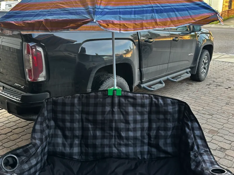 Camping Chair Umbrella Holder
