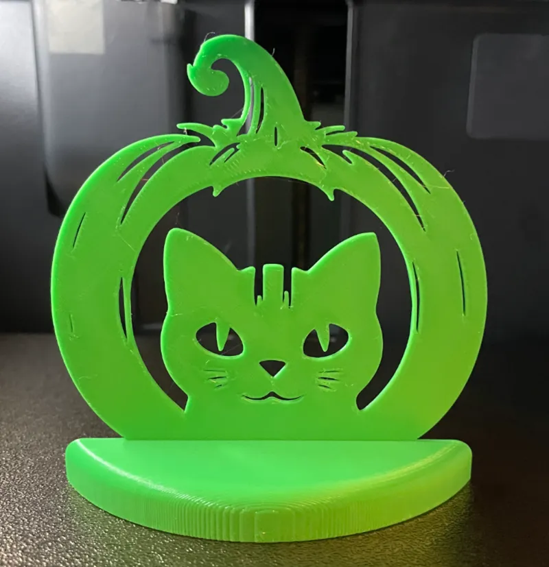 Cat In A Pumpkin