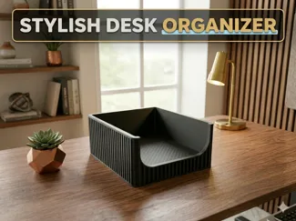 Japandi Office Tray Organizer