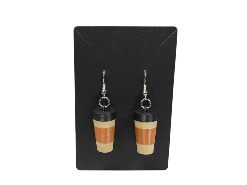 Coffee Cup Earrings