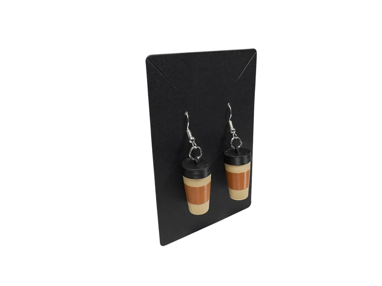 Coffee Cup Earrings view 2
