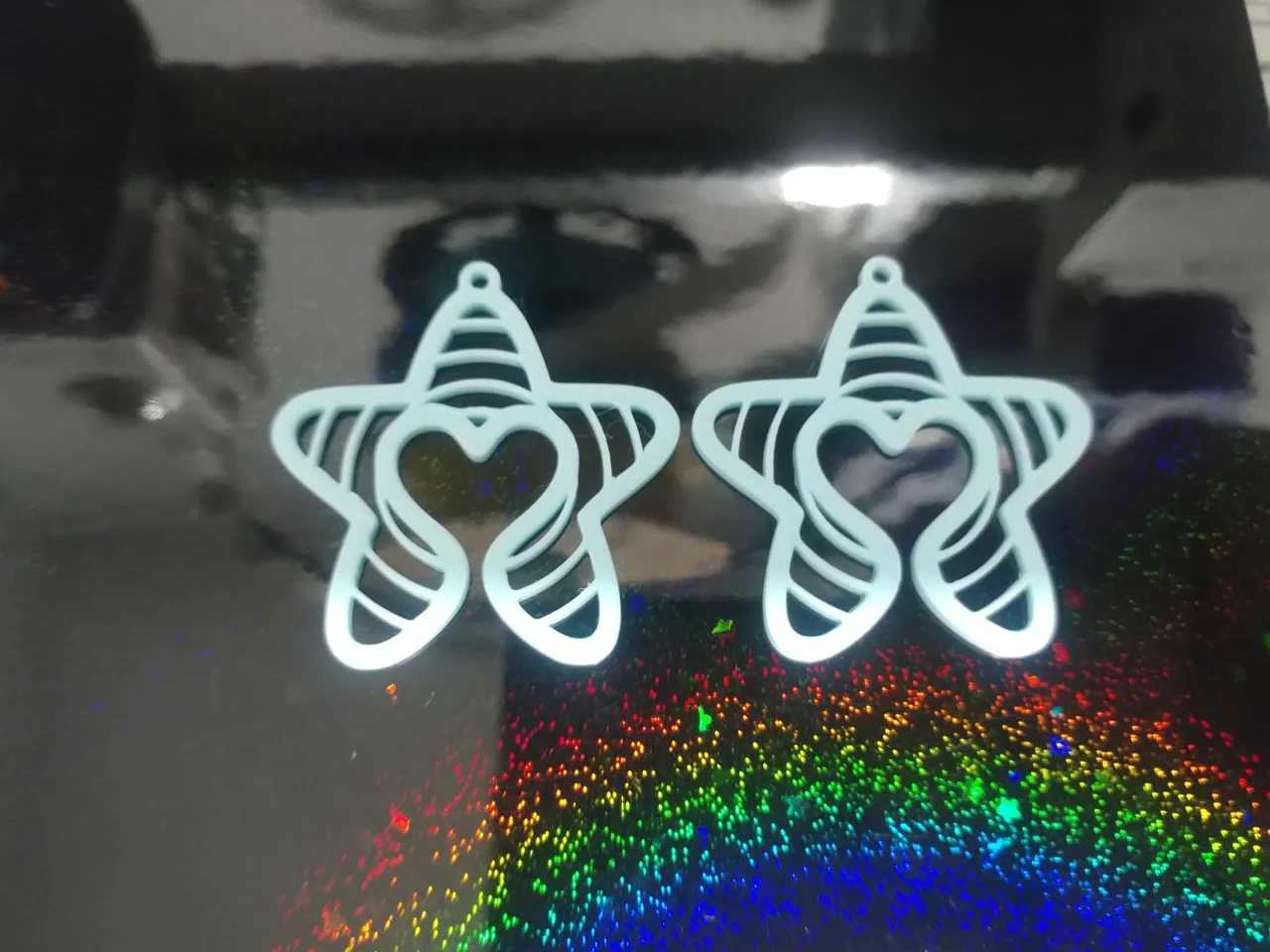 Radiant Core Earrings view 2