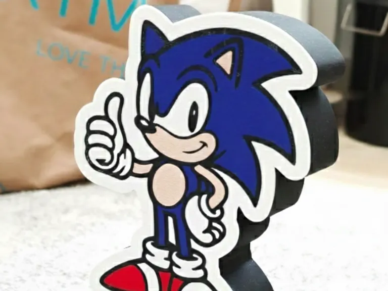 Hucha Sonic personalizable. 