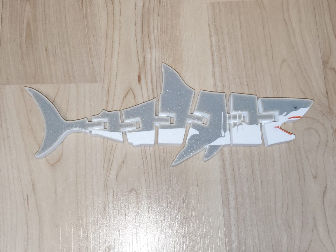 The hungry shark