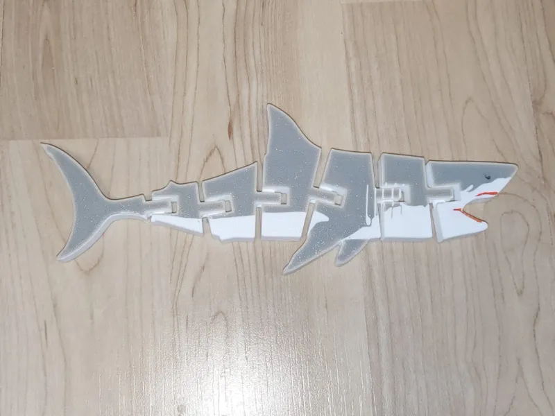 The hungry shark