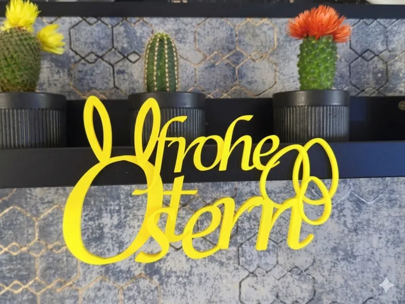 Frohe Ostern / Happy Easter – Decoration