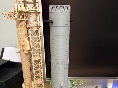 Super Heavy Booster V3 (1:130)