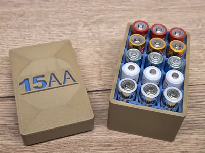 AA battery storage box (no AMS)