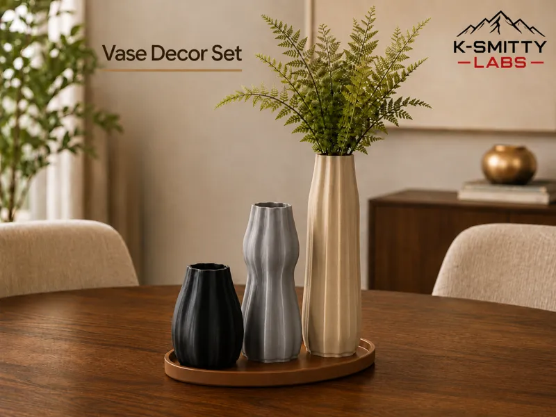 Modern Vase Decor Set