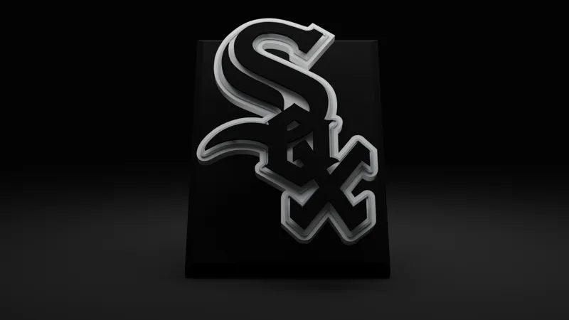 MLB Chicago White Sox Floating Logo Signs