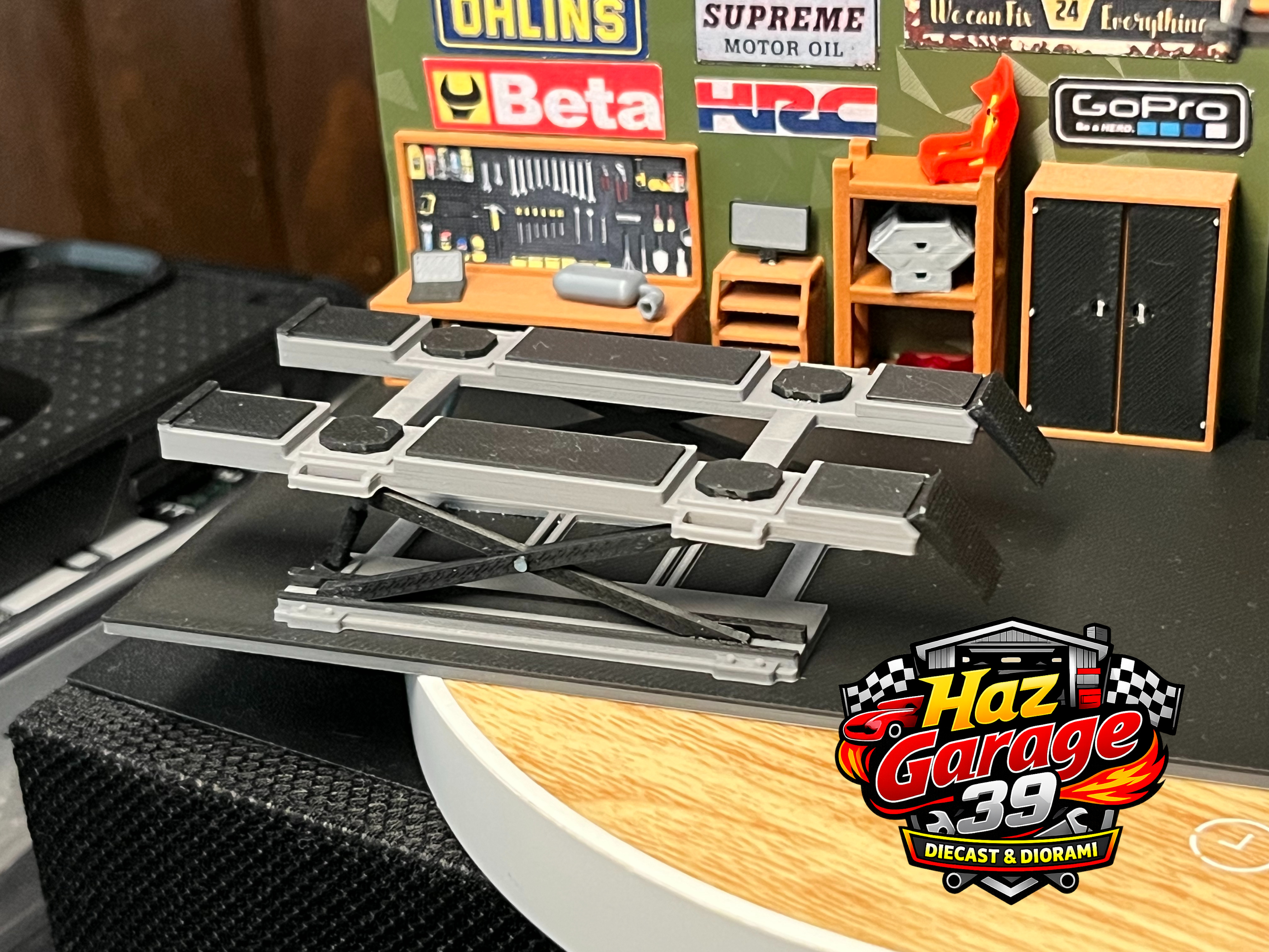 Miniatura 2 do modelo 3D Ponte elevatore 1/64 (v2)