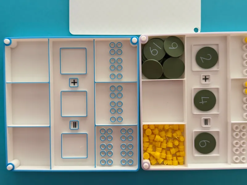 Number Bonds & Number Patterns Tray