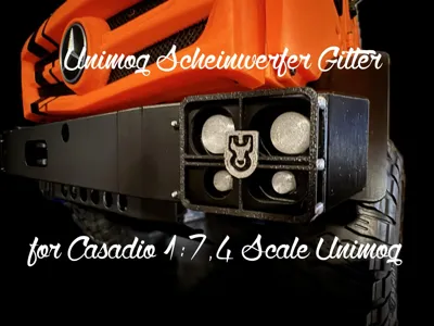 Unimog Headlight Guard 