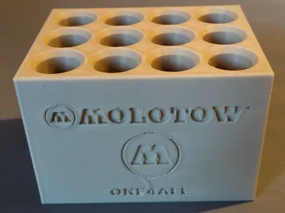 Holder for 12 Molotow Markers
