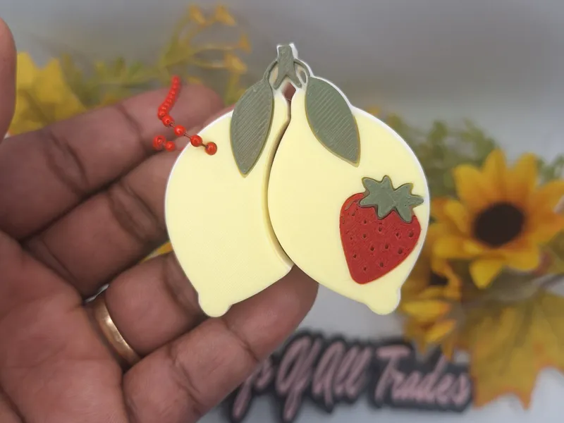Strawberry lemon can opener