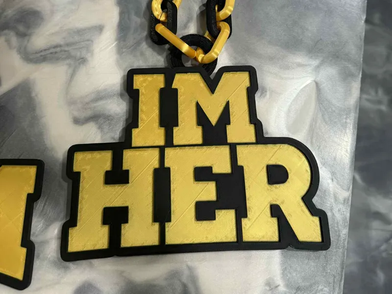 IM HER Necklace Pendant