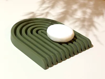 Arched Soap Dish - Self Draining