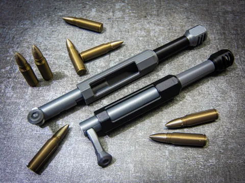Bolt Action Barrel Toy - Fidget view 3