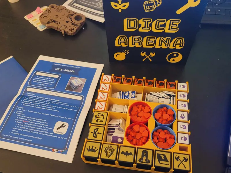 Dice Arena - Random, Fast and Fun Board Game