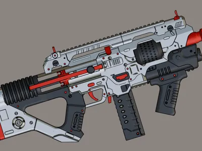Soft bullet launcher