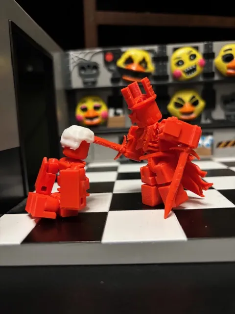 Articulated 1x1x1x1 figure (REWORK) - Free 3D Print Model - MakerWorld
