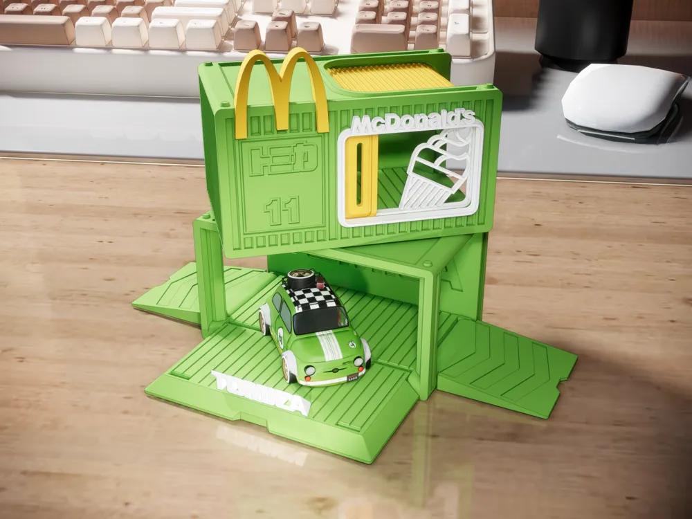 3Dプリント トミカ収納ボックス 2 - 無料3Dモデル -MakerWorld